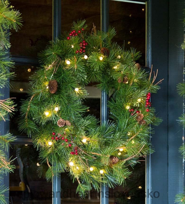 Plow & Hearth vnútorná/vonkajšia modrá hrebeňová zeleň s dvojfunkčnými svetlami na batérie 6P208P1479 domáce potreby