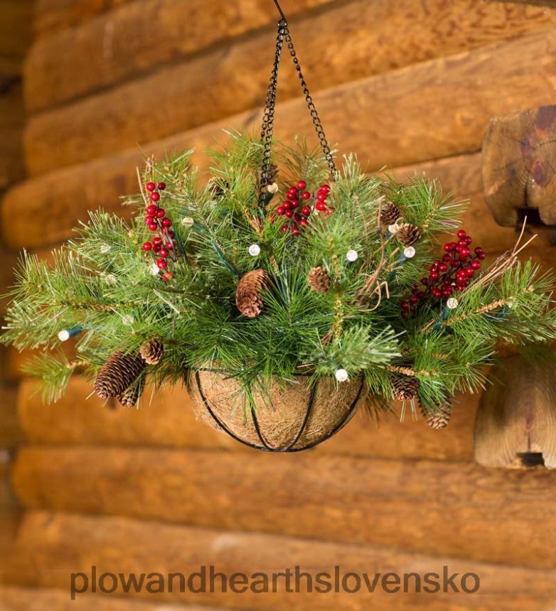 Plow & Hearth vnútorná/vonkajšia modrá hrebeňová zeleň s dvojfunkčnými svetlami na batérie 6P208P1479 domáce potreby