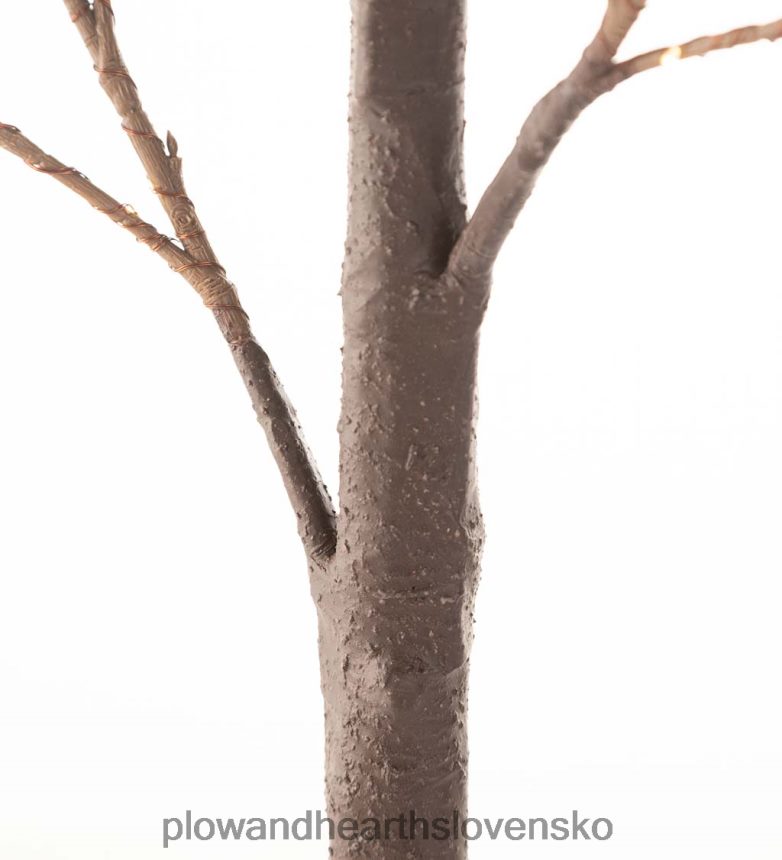 Plow & Hearth vnútorné/vonkajšie elektrické osvetlené machové duby 6P208P1587 domáce potreby