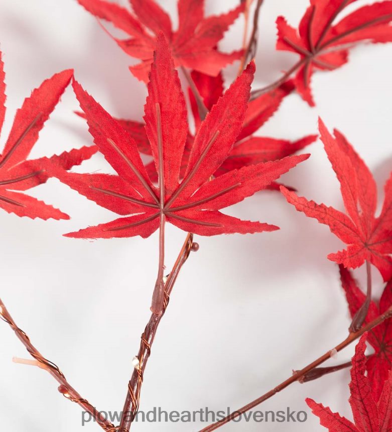 Plow & Hearth vnútorné/vonkajšie osvetlené konáre japonského javora, sada 2 ks 6P208P1573 domáce potreby