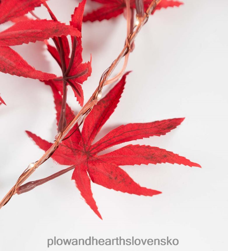 Plow & Hearth vnútorné/vonkajšie osvetlené konáre japonského javora, sada 2 ks 6P208P1573 domáce potreby