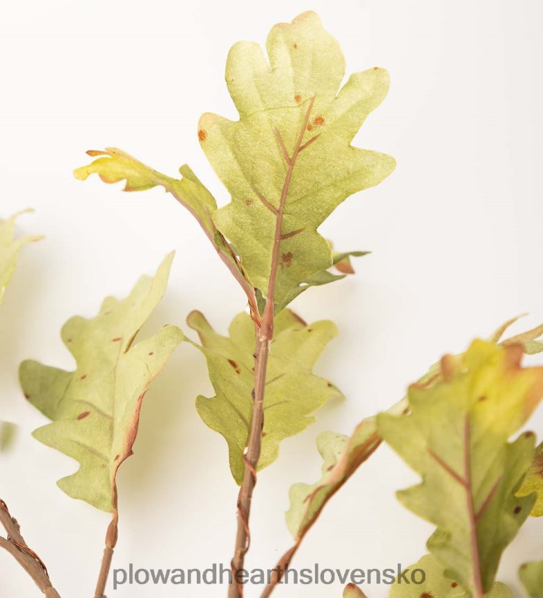 Plow & Hearth vnútorné/vonkajšie osvetlené konáre z machového dubu, sada 2 ks 6P208P1582 domáce potreby