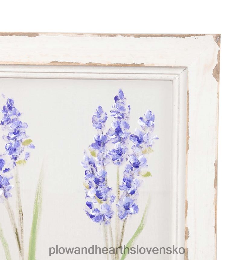 Plow & Hearth ručne maľovaný dekor na stenu z dreveného rámu orgován 6P208P2509 domáce potreby