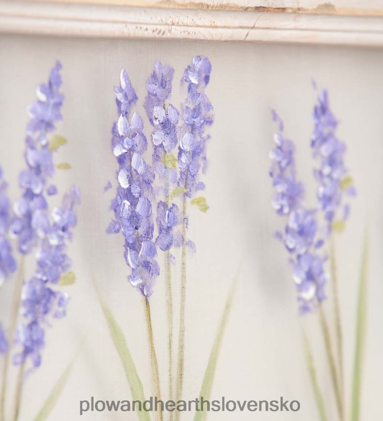 Plow & Hearth ručne maľovaný dekor na stenu z dreveného rámu orgován 6P208P2509 domáce potreby