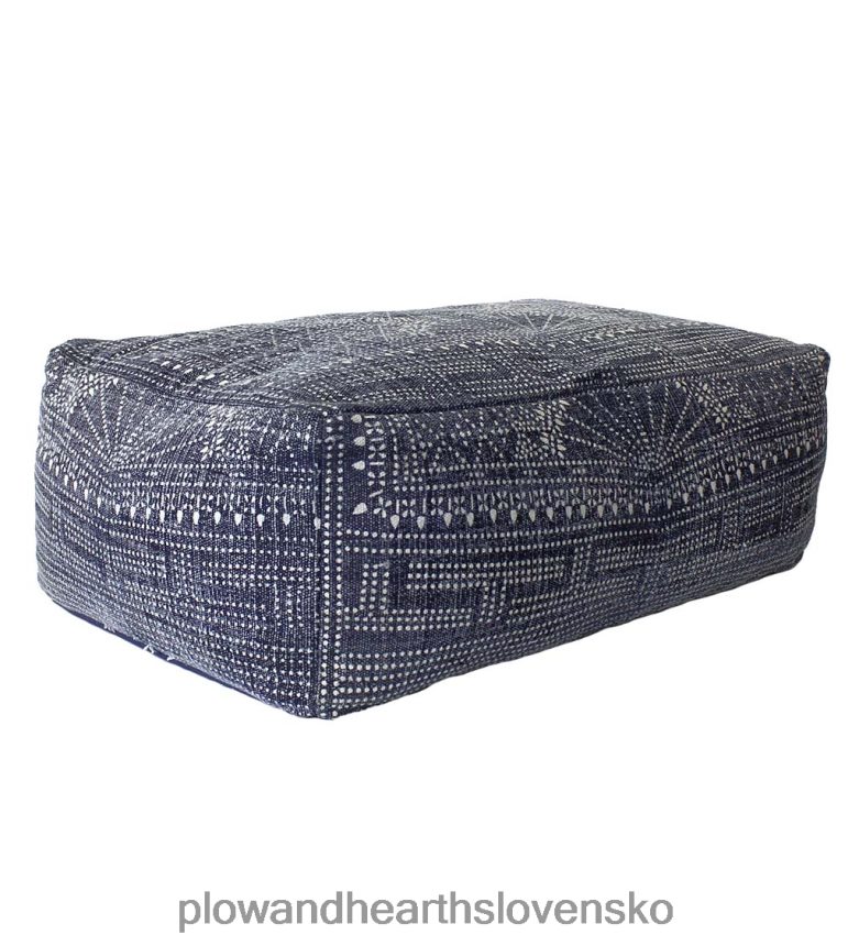 Plow & Hearth batikovaná otomanská potlač 6P208P2071 domáce potreby