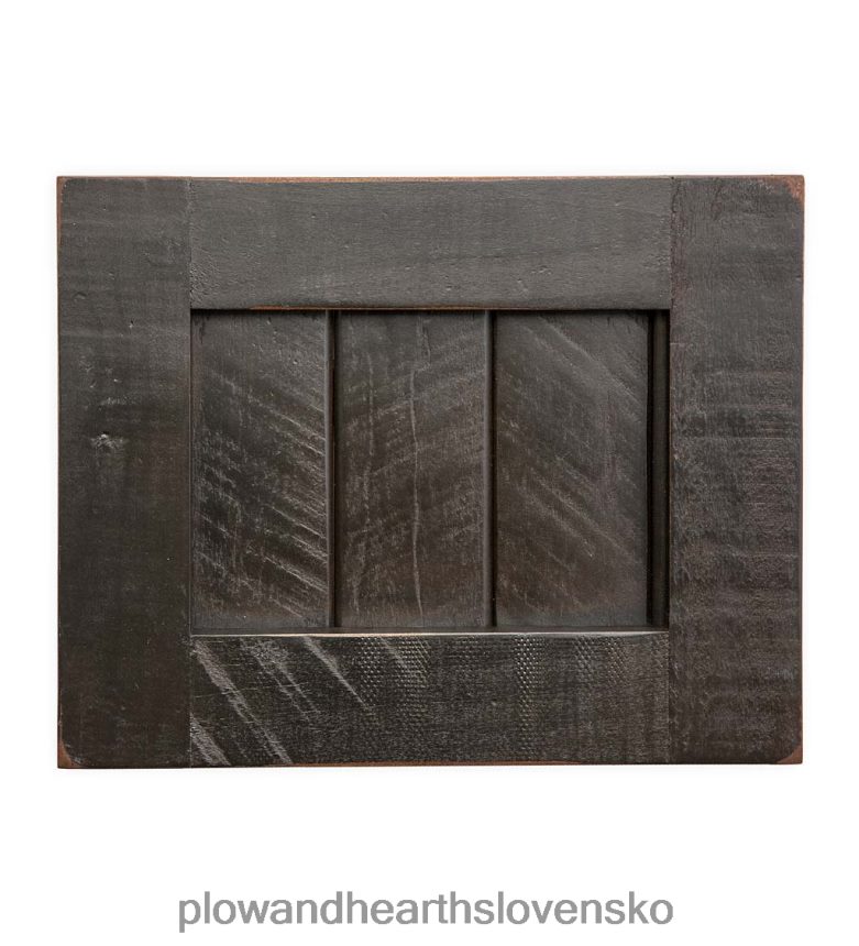 Plow & Hearth bowlingový zelený halový strom s odkladacou lavicou - rustikálny čierny 6P208P2067 domáce potreby