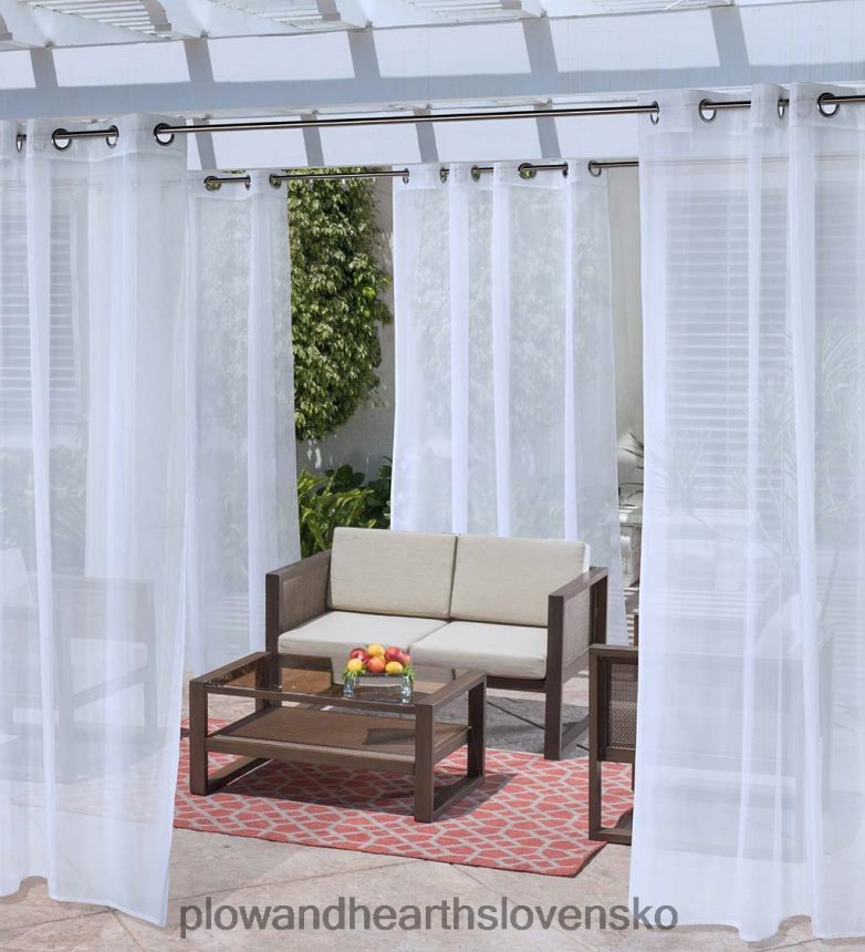 Plow & Hearth nepriehľadný závesový panel 6P208P1467 domáce potreby