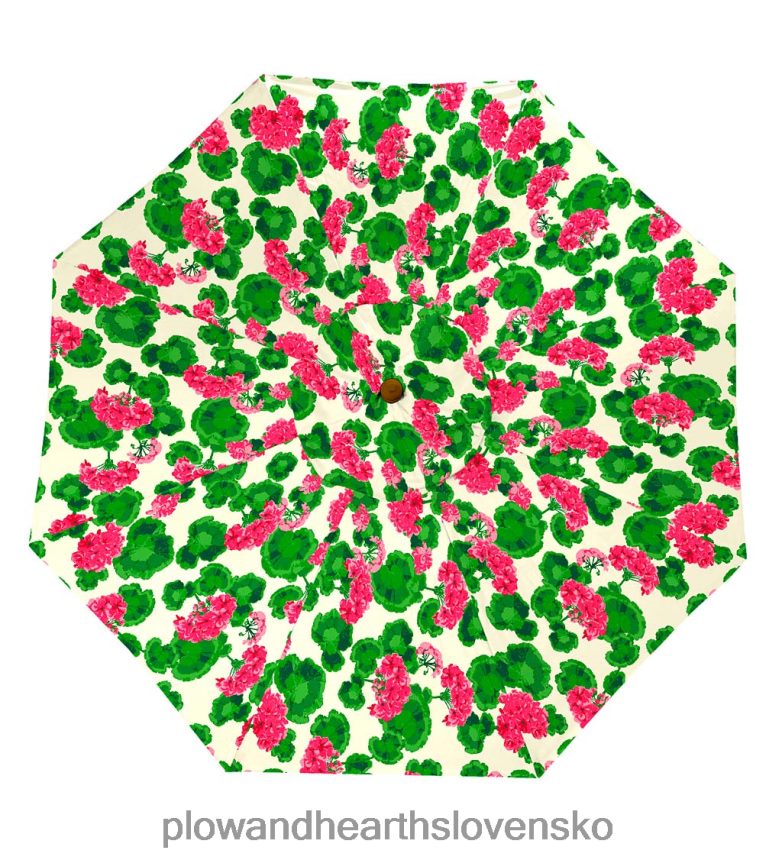 Plow & Hearth zľava! klasický slnečník na terasu s hliníkovou tyčou, 9' dia. - hortenzia lesná 6P208P1464 domáce potreby