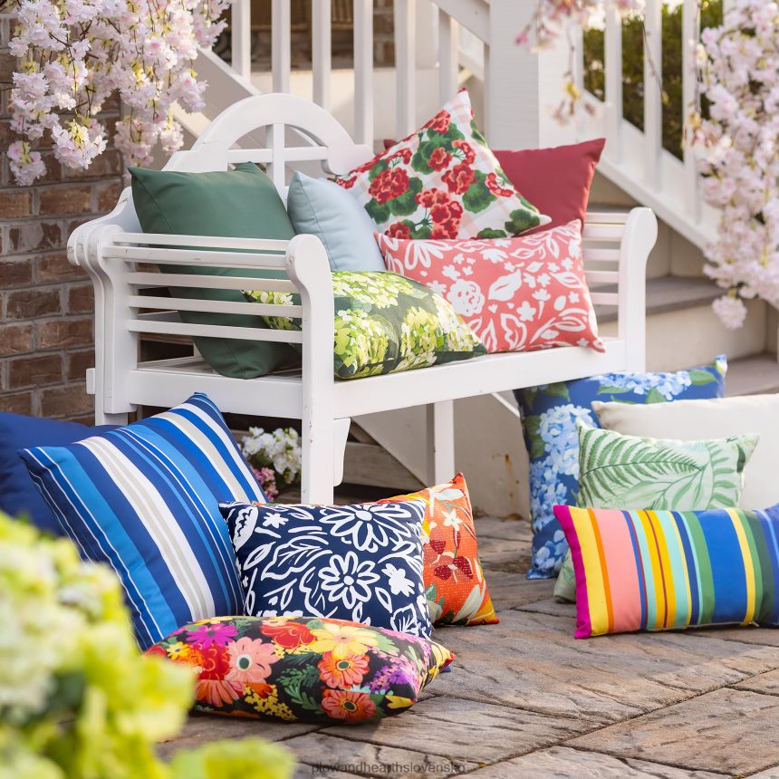 Plow & Hearth klasický hodový vankúš 6P208P1201 domáce potreby