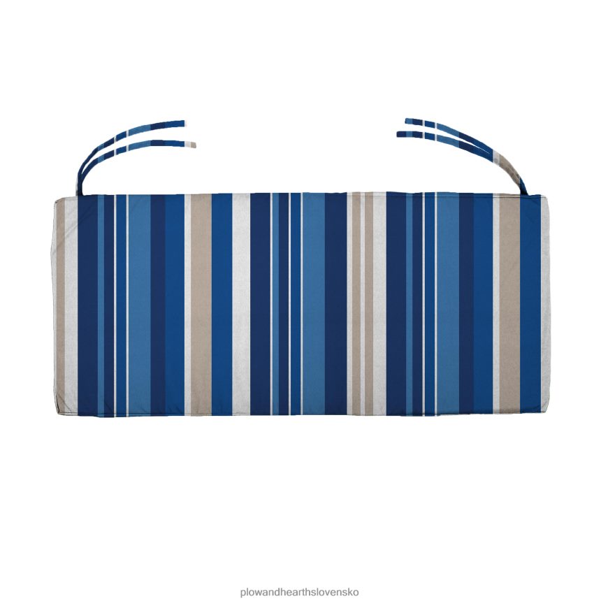 Plow & Hearth klasický vankúš na hojdačku/lavičku s väzbami, 59