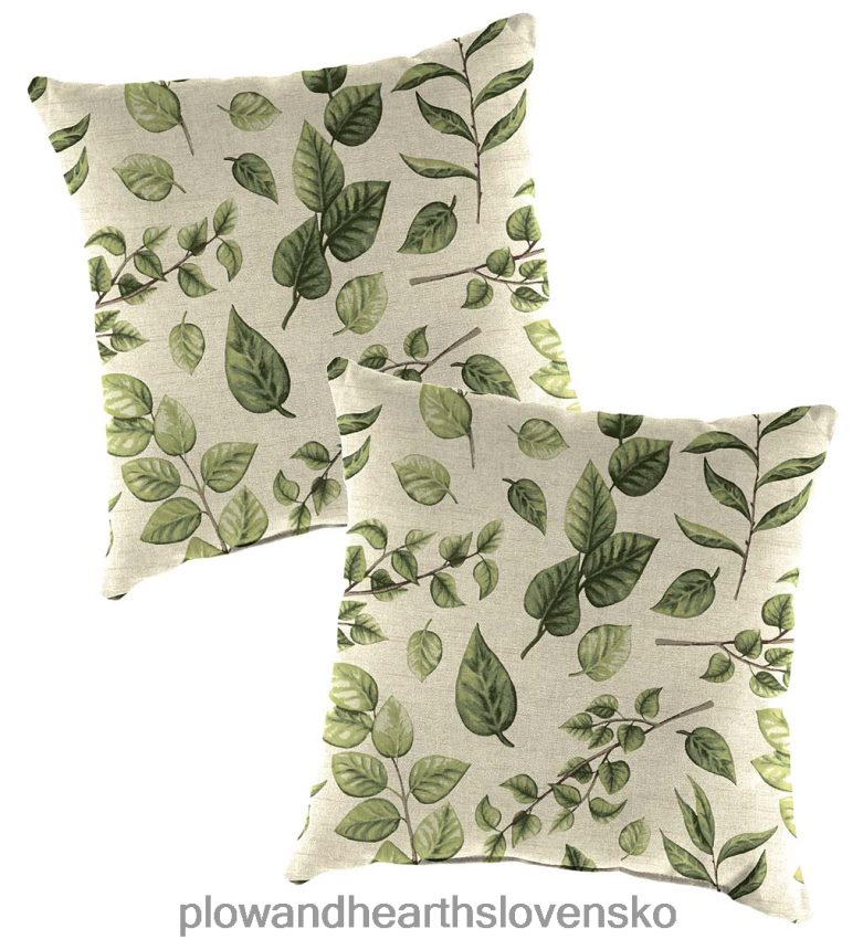 Plow & Hearth náhradné vankúše k hojdačke lanovej hojdacej siete, sada 2 ks - listy 6P208P1198 domáce potreby