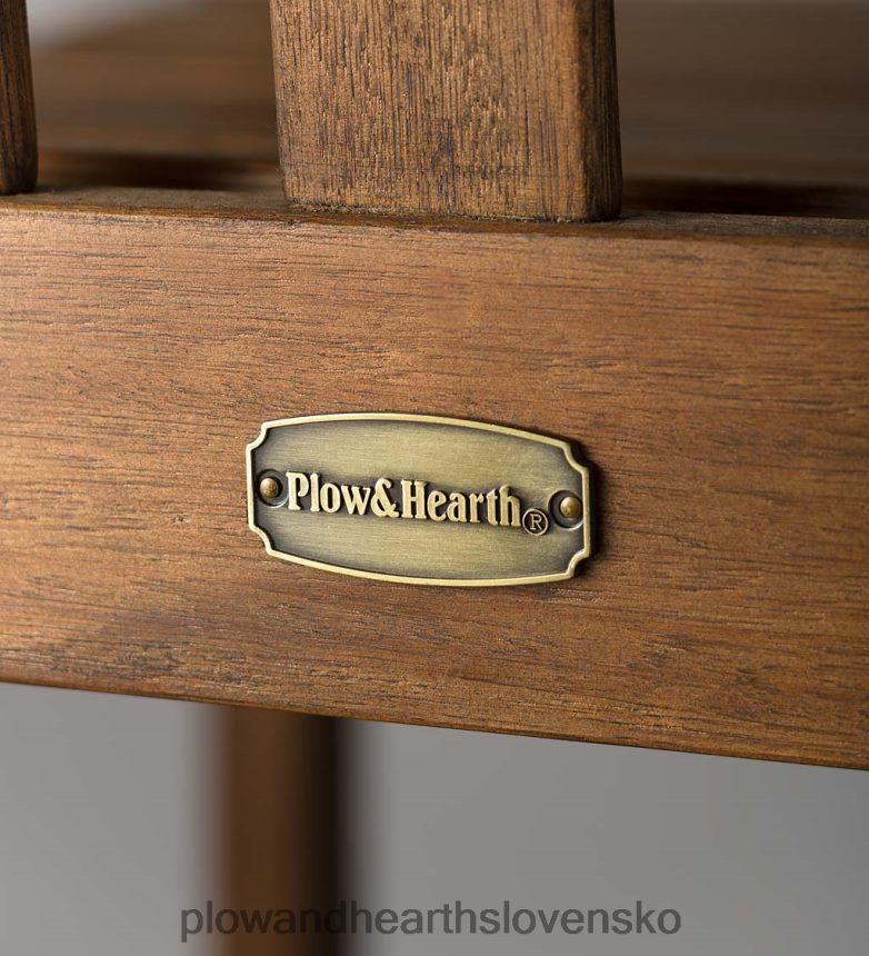 Plow & Hearth Kolekcia vonkajšieho nábytku Lancaster, rozťahovací stôl z eukalyptového dreva a 6 stoličiek 6P208P1123 domáce potreby