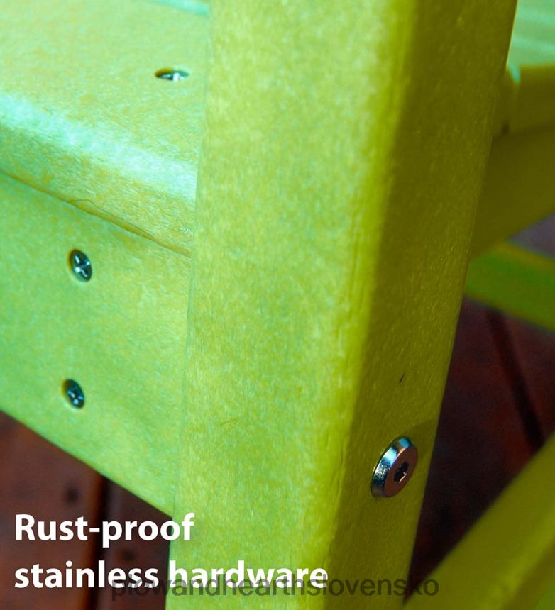 Plow & Hearth hojdacie kreslo polywood - zelené 6P208P1116 domáce potreby