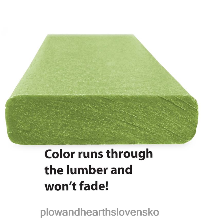 Plow & Hearth hojdacie kreslo polywood - zelené 6P208P1116 domáce potreby