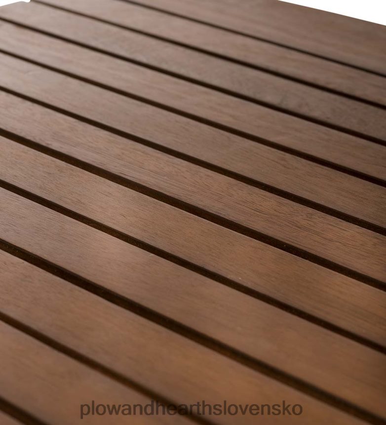 Plow & Hearth lancaster eukalyptový vonkajší barový set so stolom a 2 barovými stoličkami, 3-dielny set - prírodný 6P208P1141 domáce potreby