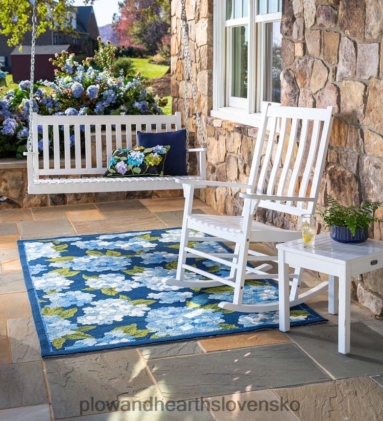 Plow & Hearth latkový drevený verandový nábytok 6P208P1084 domáce potreby