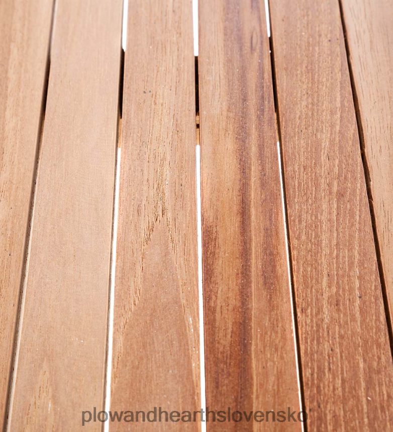 Plow & Hearth obdĺžnikový teakový jedálenský stôl 6P208P1163 domáce potreby