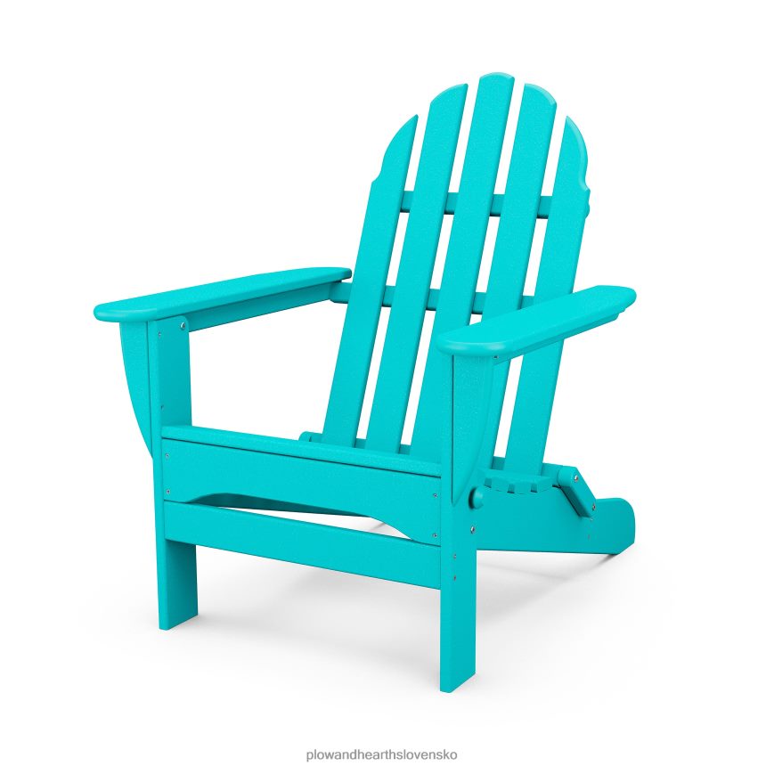 Plow & Hearth polywood nízkoúdržbová adirondack stolička - teak 6P208P1181 domáce potreby