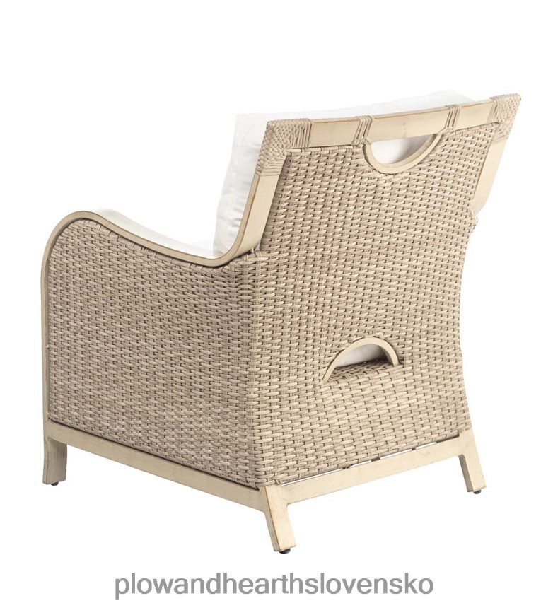 Plow & Hearth prémiová kolekcia prútia urbanna z naplaveného dreva s luxusnými vankúšmi 6P208P1092 domáce potreby