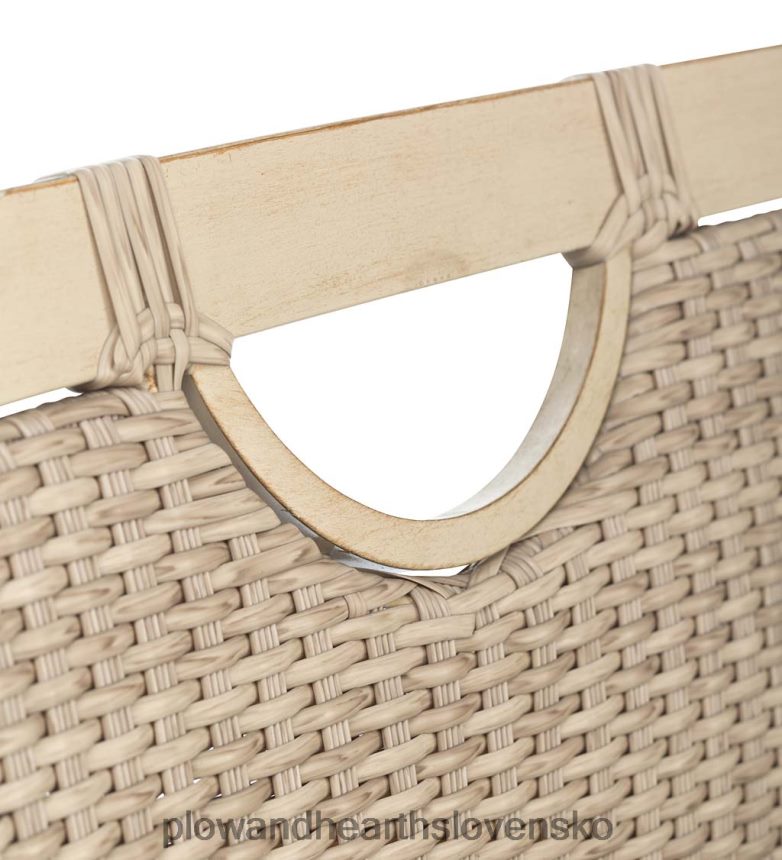 Plow & Hearth prémiová kolekcia prútia urbanna z naplaveného dreva s luxusnými vankúšmi 6P208P1092 domáce potreby