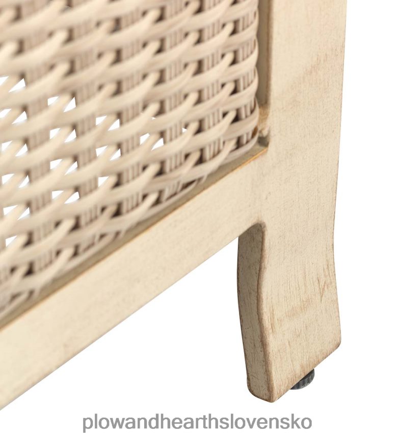 Plow & Hearth prémiová kolekcia prútia urbanna z naplaveného dreva s luxusnými vankúšmi 6P208P1092 domáce potreby