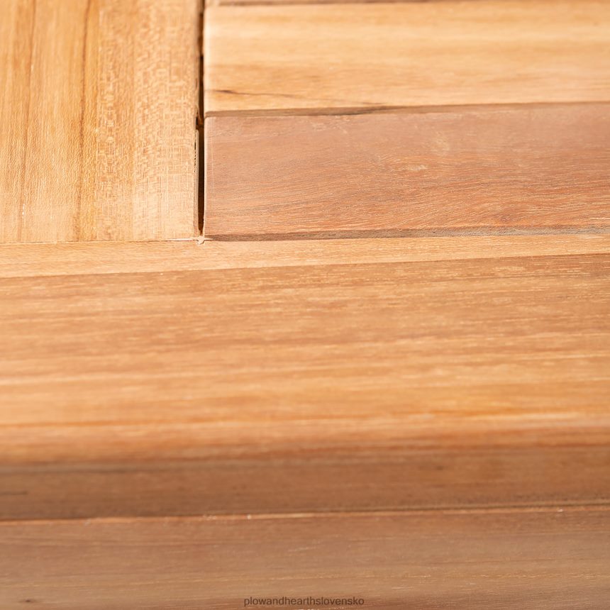 Plow & Hearth sada teakových tyčí, 5-dielna 6P208P1187 domáce potreby