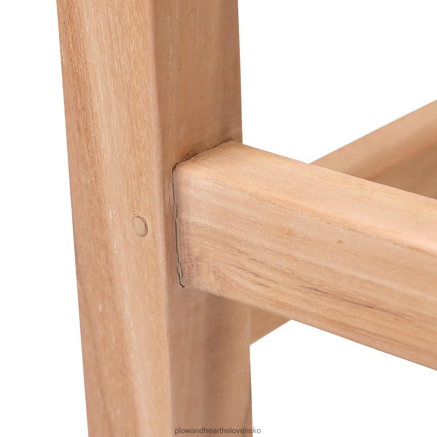 Plow & Hearth sada teakových tyčí, 5-dielna 6P208P1187 domáce potreby