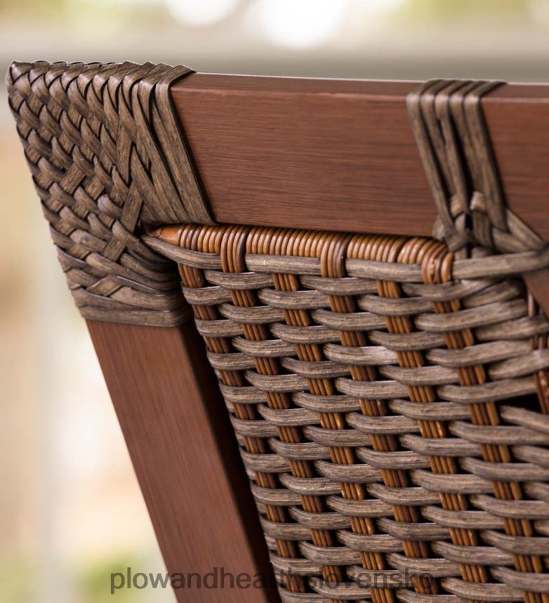 Plow & Hearth urbanna prémiová prútená kolekcia s luxusnými vankúšmi 6P208P1089 domáce potreby