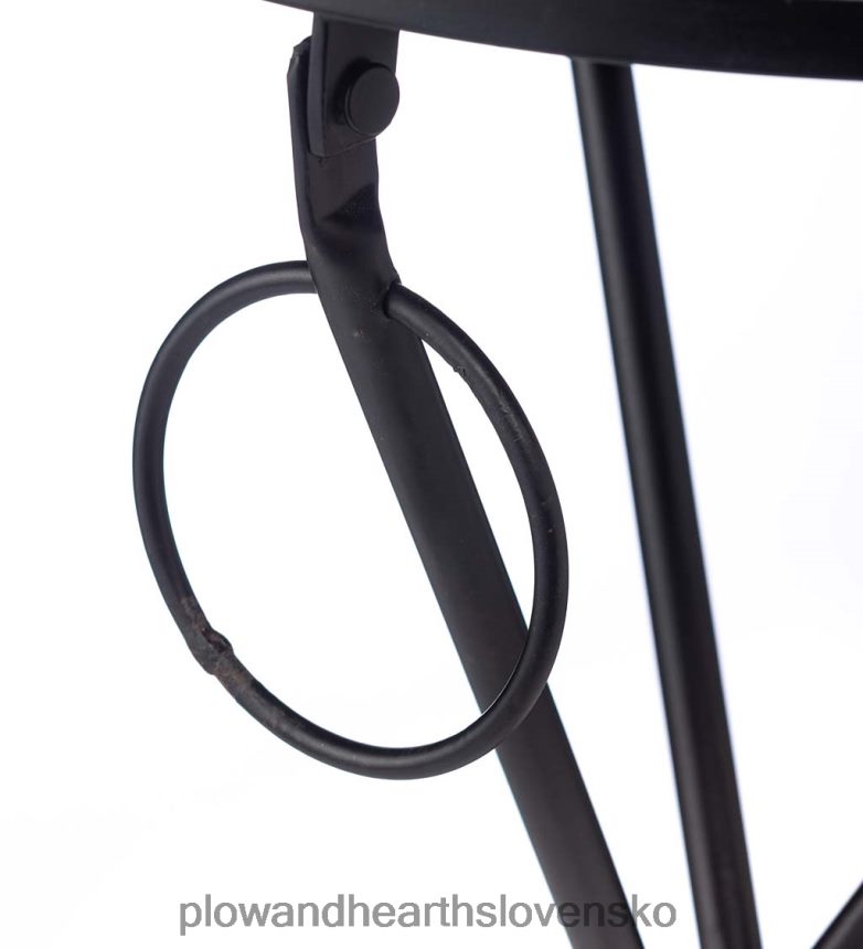 Plow & Hearth vnútorný/vonkajší skladací stolík s kyticou kvetov 6P208P1175 domáce potreby