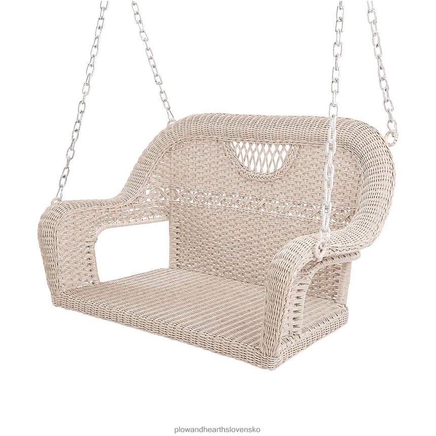 Plow & Hearth vyhliadka kopec prútená hojdačka - oblak biely 6P208P3233 domáce potreby