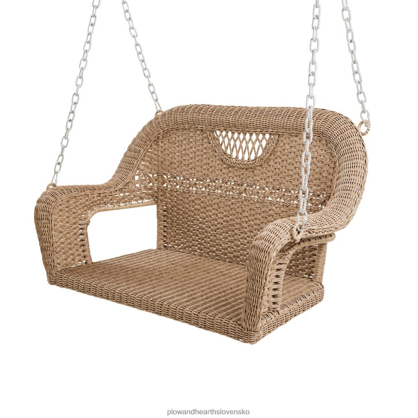 Plow & Hearth vyhliadka kopec prútená hojdačka - oblak biely 6P208P3233 domáce potreby