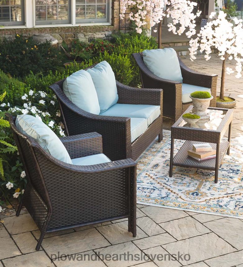 Plow & Hearth Oakland interiérový/vonkajší polypropylénový koberec 6P208P1374 domáce potreby