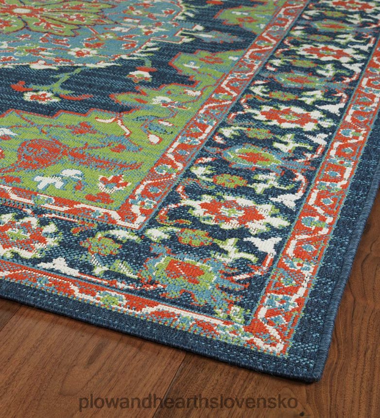 Plow & Hearth Vnútorný/vonkajší polypropylénový koberec brunswick Heritage 6P208P1363 domáce potreby