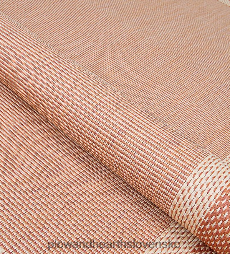 Plow & Hearth Vnútorný/vonkajší polypropylénový koberec s rámovou verandou 6P208P1404 domáce potreby