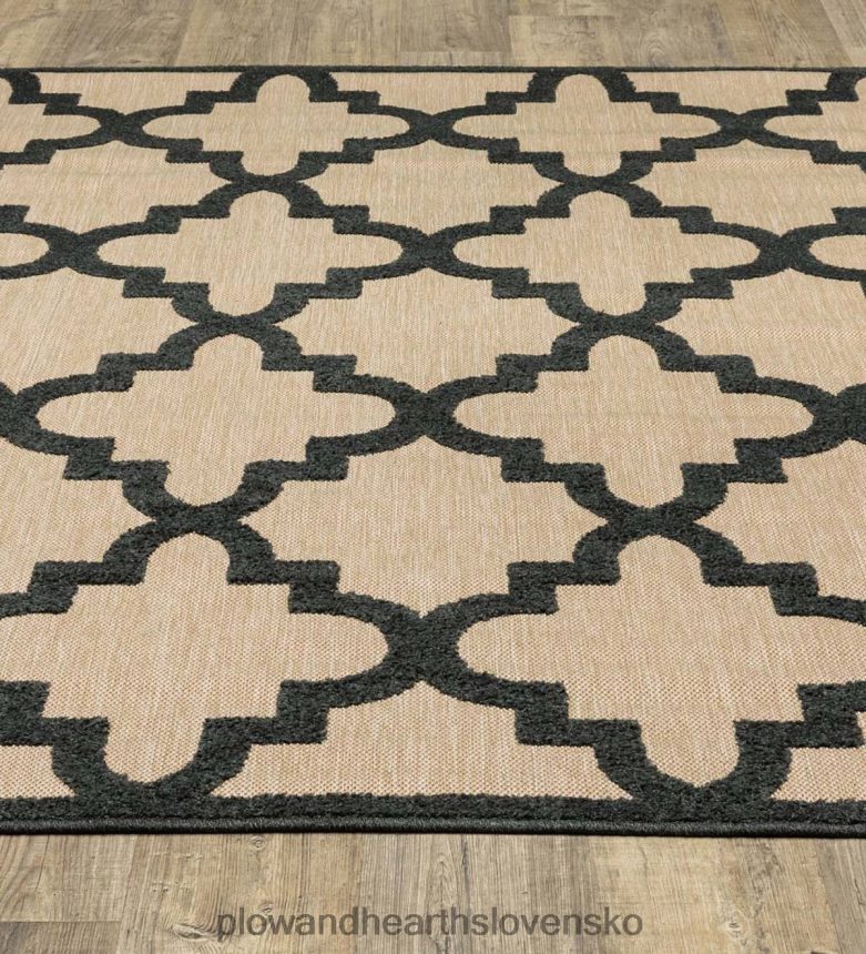 Plow & Hearth interiérový/vonkajší koberec lafayette 6P208P1447 domáce potreby