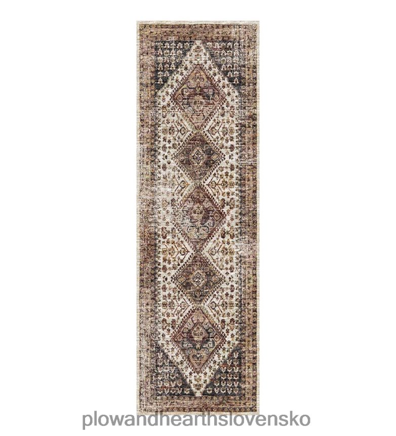 Plow & Hearth interiérový/vonkajší koberec na hroby mlynský harlekýn 6P208P1305 domáce potreby