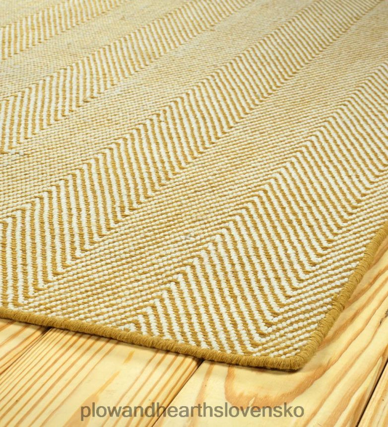 Plow & Hearth interiérový/vonkajší koberec z rybej kosti z fair isle 6P208P1399 domáce potreby