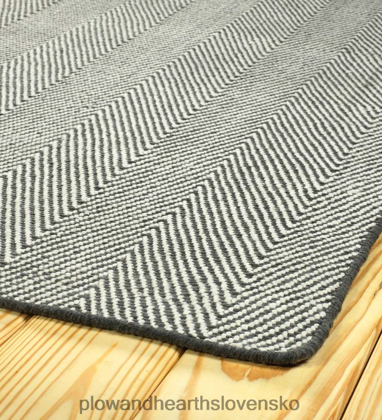 Plow & Hearth interiérový/vonkajší koberec z rybej kosti z fair isle 6P208P1399 domáce potreby