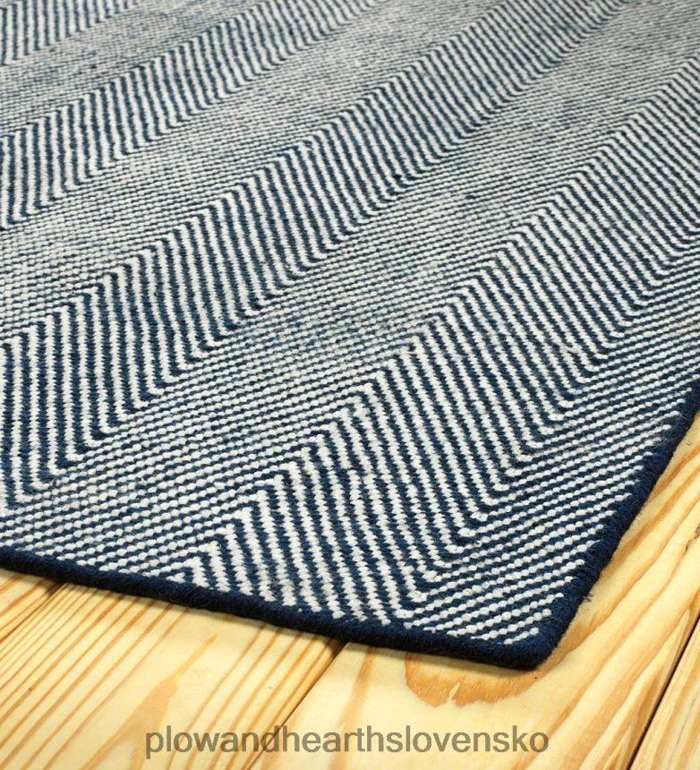 Plow & Hearth interiérový/vonkajší koberec z rybej kosti z fair isle 6P208P1399 domáce potreby