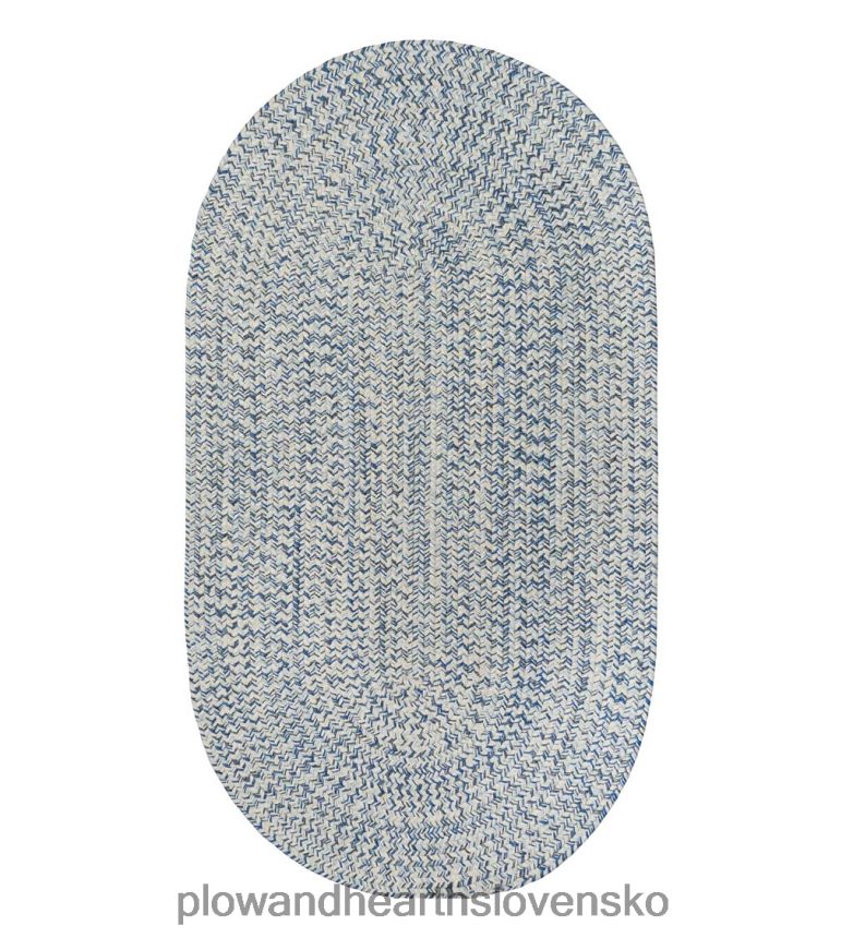 Plow & Hearth interiérový/vonkajší oválny polypropylénový koberec z borovicového potoka 6P208P1356 domáce potreby