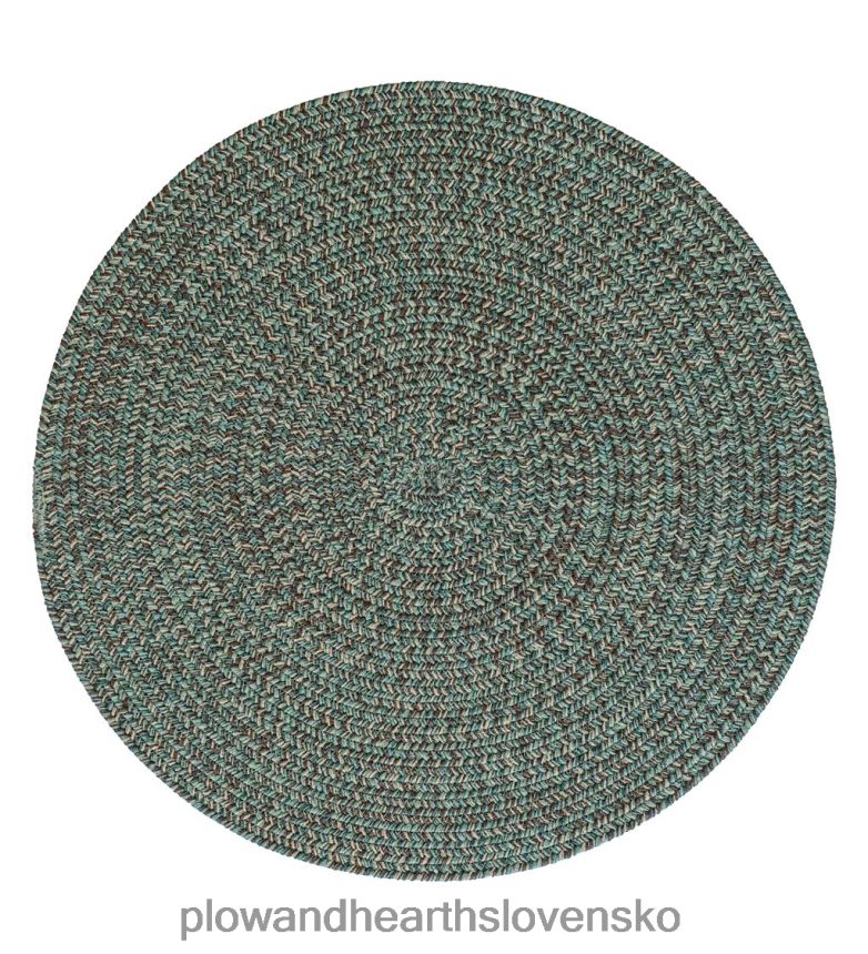 Plow & Hearth interiérový/vonkajší oválny polypropylénový koberec z borovicového potoka 6P208P1356 domáce potreby