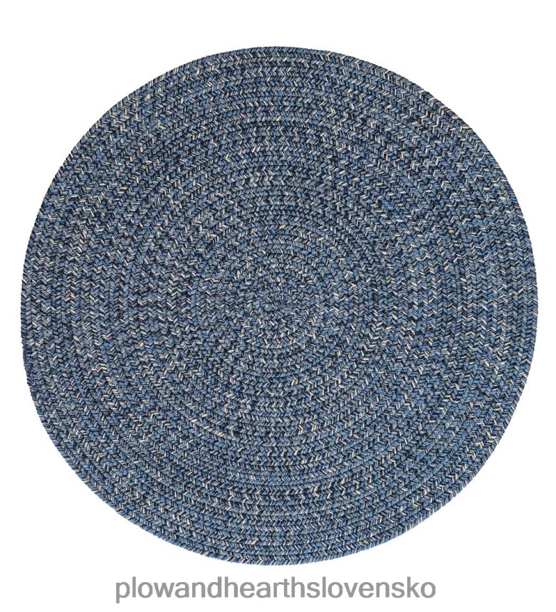 Plow & Hearth interiérový/vonkajší oválny polypropylénový koberec z borovicového potoka 6P208P1356 domáce potreby