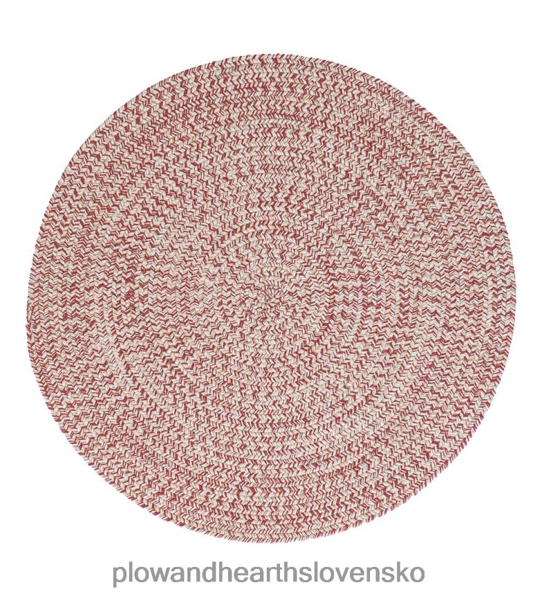 Plow & Hearth interiérový/vonkajší oválny polypropylénový koberec z borovicového potoka 6P208P1356 domáce potreby