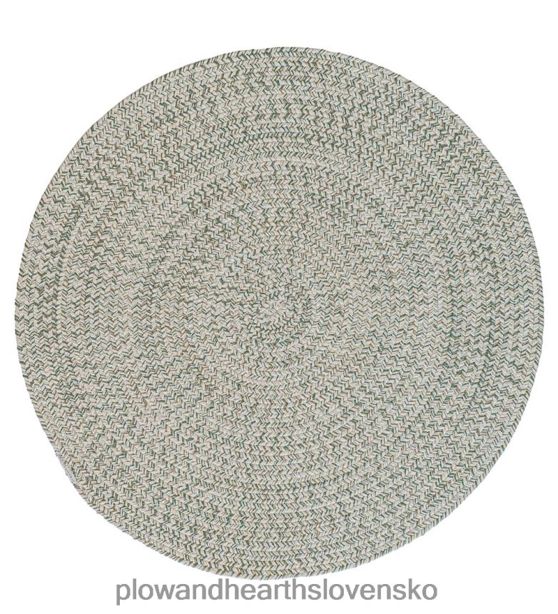 Plow & Hearth interiérový/vonkajší oválny polypropylénový koberec z borovicového potoka 6P208P1356 domáce potreby