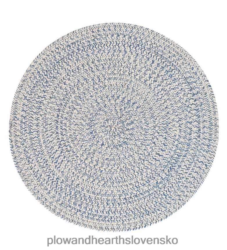Plow & Hearth interiérový/vonkajší oválny polypropylénový koberec z borovicového potoka 6P208P1356 domáce potreby