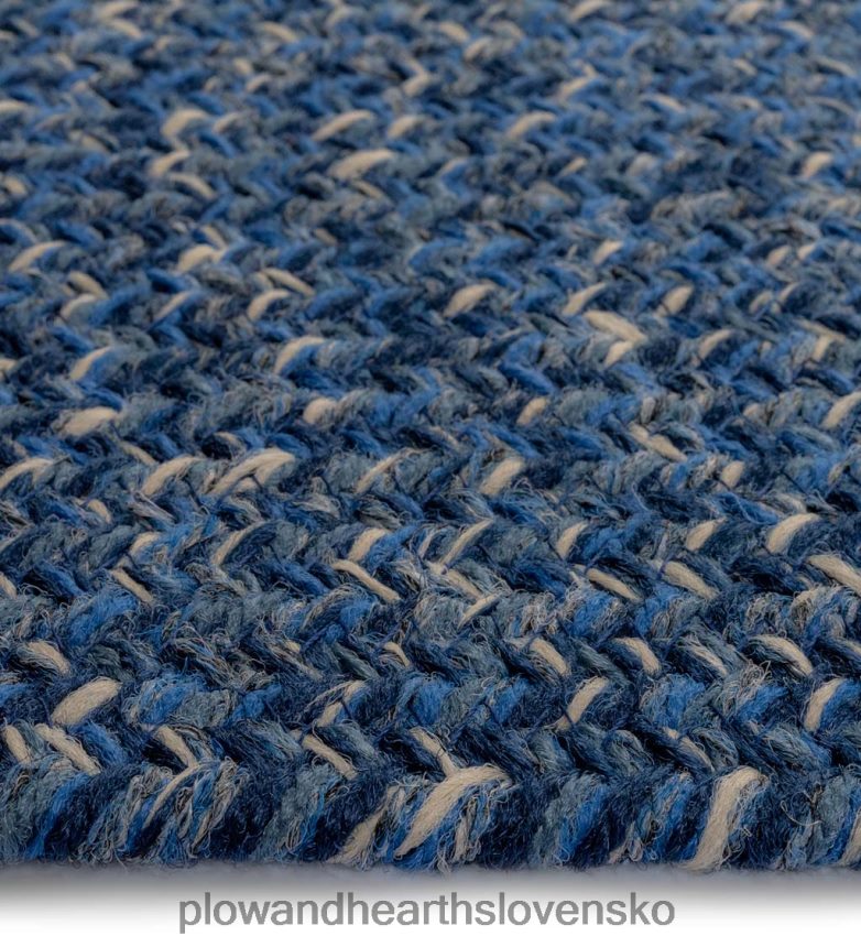 Plow & Hearth interiérový/vonkajší oválny polypropylénový koberec z borovicového potoka 6P208P1356 domáce potreby