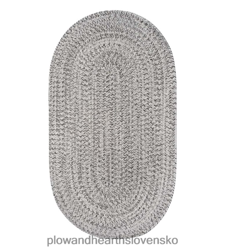 Plow & Hearth interiérový/vonkajší oválny polypropylénový koberec z borovicového potoka 6P208P1356 domáce potreby