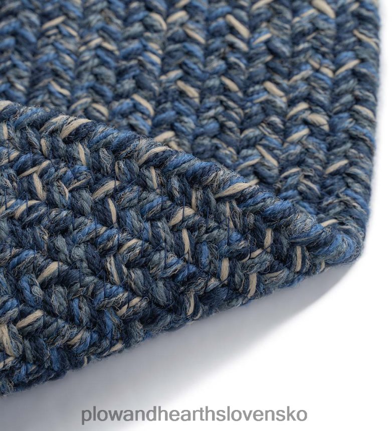 Plow & Hearth interiérový/vonkajší oválny polypropylénový koberec z borovicového potoka 6P208P1356 domáce potreby