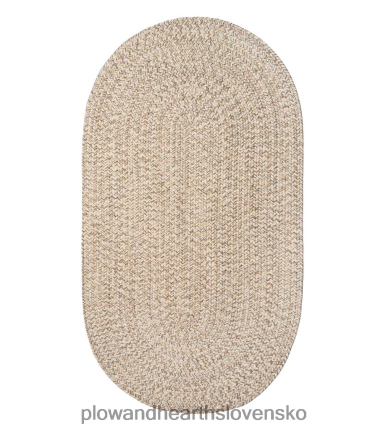 Plow & Hearth interiérový/vonkajší oválny polypropylénový koberec z borovicového potoka 6P208P1356 domáce potreby