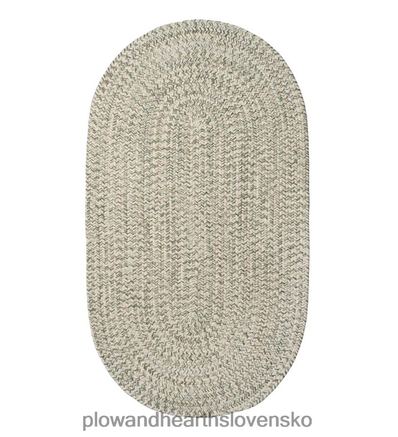 Plow & Hearth interiérový/vonkajší oválny polypropylénový koberec z borovicového potoka 6P208P1356 domáce potreby